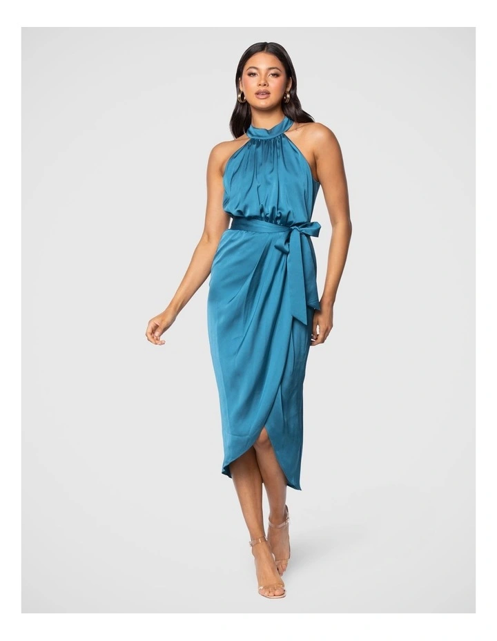 Hot Sale π Pilgrim Lane Midi π Dress In Steel Blue π― 3 Hot Sale π Pilgrim Lane Midi π Dress In Steel Blue π―