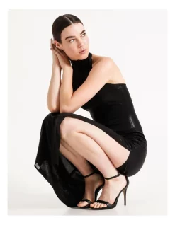 Wholesale 🔥 Norma Kamali Halter Turtle Neck Side Slit Gown Black 👍 -Cocktail-party-dresses Shop unnamed file 1079