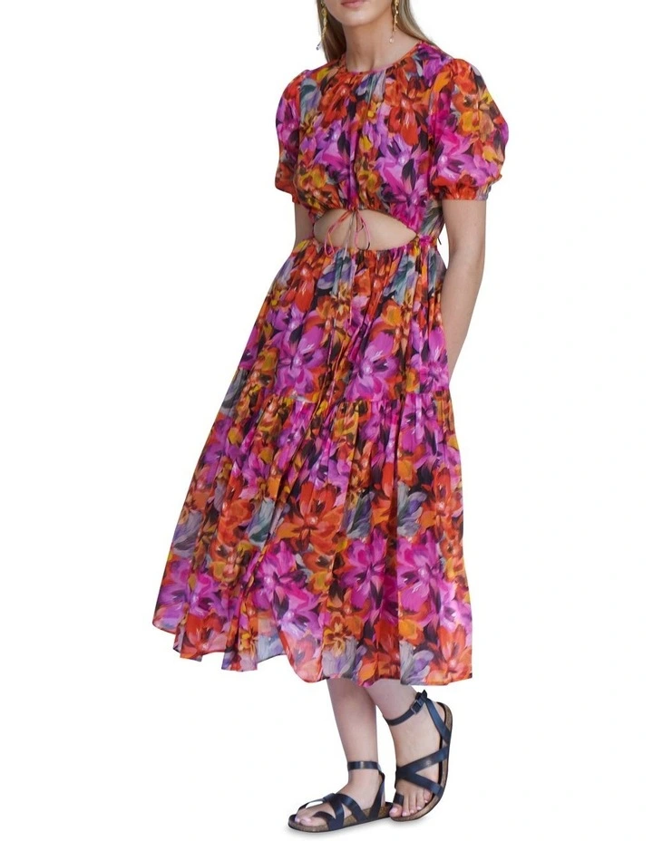 Flash Sale π MLM Label Vine Midi π Dress In Multi π― 3 Flash Sale π MLM Label Vine Midi π Dress In Multi π―