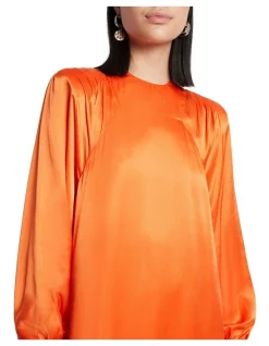 Flash Sale 🔔 Sass & Bide Along The Bay Smock 👗 Dress Neon Mandarin 👍 -Cocktail-party-dresses Shop unnamed file 1179