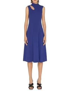 Best Pirce 🤩 Cue Cut Out 👗 Dress In Violet Purple 👍