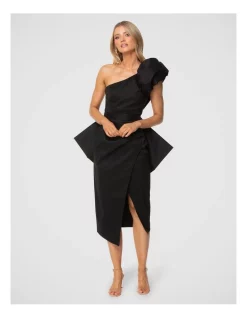 Discount π Pilgrim Teo Midi π Dress In Black π