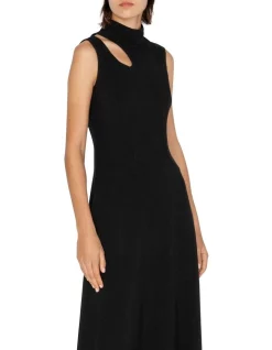 Discount 👍 Cue Cut Out 👗 Dress In Black ⌛ -Cocktail-party-dresses Shop unnamed file 1225