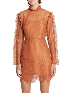 Promo 😍 Sass & Bide Another Night Fitted Mini 👗 Dress Rust 😉 -Cocktail-party-dresses Shop unnamed file 1235