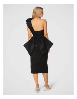 Discount 😉 Pilgrim Teo Midi 👗 Dress In Black 😍 -Cocktail-party-dresses Shop unnamed file 124