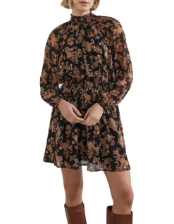 Best reviews of ✔️ French Connection Shirred Paisley 👗 Dress 🎉