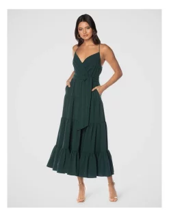 Wholesale 🔔 Pilgrim Elisson 👗 Dress In Emerald 😉