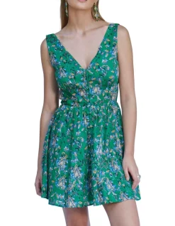 Buy π MLM Label Elements π Dress In Green Multi π