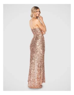 Flash Sale 👏 Pilgrim Ivana Gown In Rose Pink 🧨 -Cocktail-party-dresses Shop unnamed file 1392