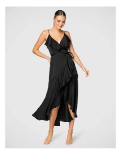 Budget π€© Pilgrim Mindy Midi π Dress In Black π