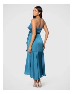 Best Pirce 🎁 Pilgrim Mindy Midi 👗 Dress In Steel Blue 👍 -Cocktail-party-dresses Shop unnamed file 1423