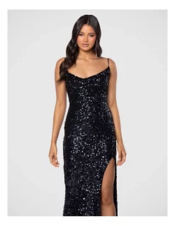 Wholesale 👏 Pilgrim Ivana Gown In Navy Blue 🎉 -Cocktail-party-dresses Shop unnamed file 1445