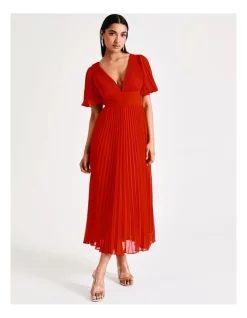 Best deal βοΈ Collection Pleated Flutter Sleeve Recycled Maxi π Dress In Red π 13 Best deal βοΈ Collection Pleated Flutter Sleeve Recycled Maxi π Dress In Red π -Cocktail-party-dresses Shop unnamed file 1452