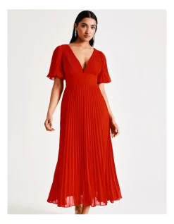 Best deal βοΈ Collection Pleated Flutter Sleeve Recycled Maxi π Dress In Red π 14 Best deal βοΈ Collection Pleated Flutter Sleeve Recycled Maxi π Dress In Red π -Cocktail-party-dresses Shop unnamed file 1453