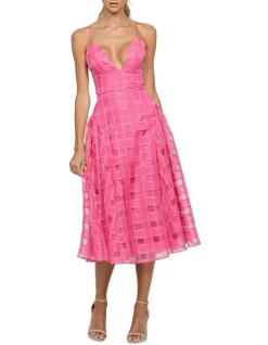 Deals 🔔 B By Bariano Kora V-Neck Aline In Barbie Pink 🎉 -Cocktail-party-dresses Shop unnamed file 1464