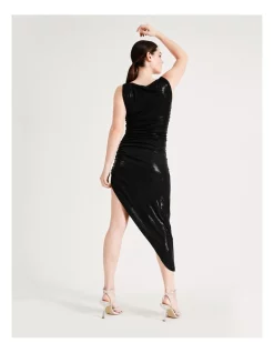 Wholesale 🔔 Norma Kamali Tara Side Drape Gown In Black 😍 -Cocktail-party-dresses Shop unnamed file 1471