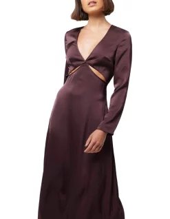New 👍 Mossman The Colossal Midi 👗 Dress In Purple 💯 -Cocktail-party-dresses Shop unnamed file 1496