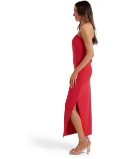 Outlet 🧨 Forever New Petite Annie One Shoulder Midi In Red 🧨 -Cocktail-party-dresses Shop unnamed file 151