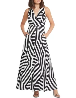 Cocktail-party-dresses Shop 25 Flash Sale π Sass & Bide Sweet Nothing Maxi π Dress In Black/White Stripe π