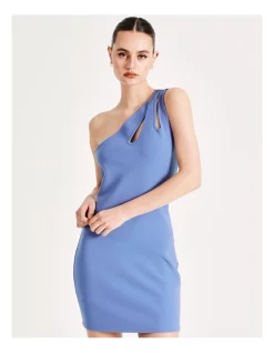 Hot Sale 💯 Miss Shop Recycled Blend One Shoulder Strappy Bodycon Mini 👗 Dress In Blue ⌛ -Cocktail-party-dresses Shop unnamed file 177
