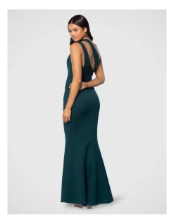 Budget 🌟 Pilgrim Jayleen Gown In Emerald Green 😉 -Cocktail-party-dresses Shop unnamed file 244