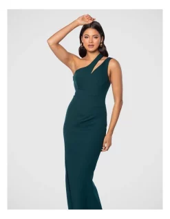 Budget 🌟 Pilgrim Jayleen Gown In Emerald Green 😉 -Cocktail-party-dresses Shop unnamed file 245