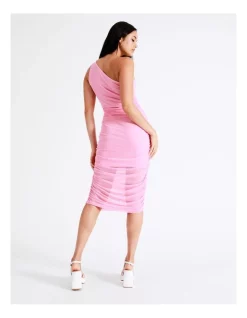 Top 10 👏 Miss Shop Mesh One Shoulder Midi 👗 Dress In Pink Sherbert 🎁 -Cocktail-party-dresses Shop unnamed file 271