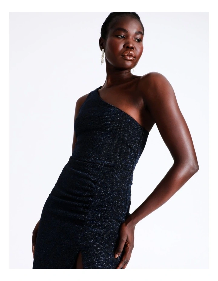 Promo π Wayne Cooper One Shoulder Metallic Knit π Dress In Black π 4 Promo π Wayne Cooper One Shoulder Metallic Knit π Dress In Black π - Image 2