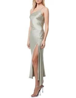 Promo 🧨 Mossman In Your Eyes Midi 👗 Dress In Sage Green 😉 -Cocktail-party-dresses Shop unnamed file 467