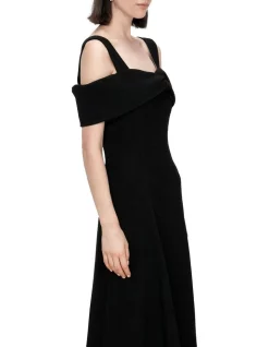 Best reviews of ✨ Veronika Maine Textured Twist Front 👗 Dress In Black 🎉 -Cocktail-party-dresses Shop unnamed file 476