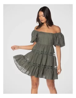 Cocktail-party-dresses Shop 35 Best deal βοΈ Pilgrim Maria π Dress In Sage π―