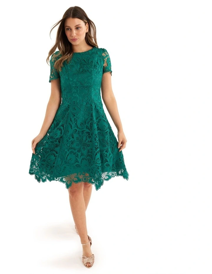 Best Pirce π€© Review Lia Lace π Dress Emerald Green π₯° 7 Best Pirce π€© Review Lia Lace π Dress Emerald Green π₯° - Image 5