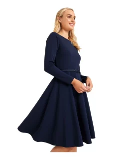 Discount 🔥 Review Like A Charm 👗 Dress In Midnight Blue 🥰 -Cocktail-party-dresses Shop unnamed file 524