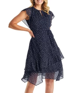 Buy 𧨠Stella Night Pebble π Dress In Navy π