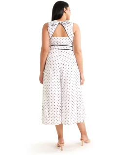 Best deal ✨ Review Lovely Day Jumpsuit In Ivory/Navy 👏 -Cocktail-party-dresses Shop unnamed file 535