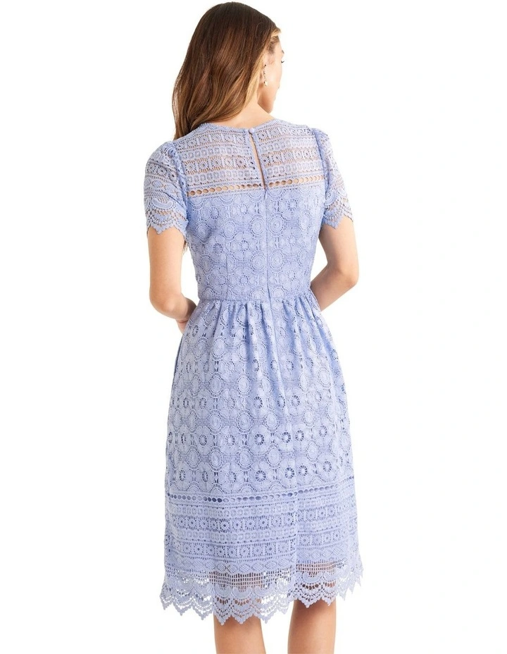 Flash Sale π Review Kai Lace π Dress In Wedgewood Blue π 5 Flash Sale π Review Kai Lace π Dress In Wedgewood Blue π - Image 3