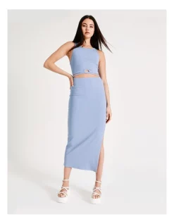 Top 10 🧨 Miss Shop Eco Cut Out Rib Midi 👗 Dress In Cosmic Sky 👏 -Cocktail-party-dresses Shop unnamed file 564