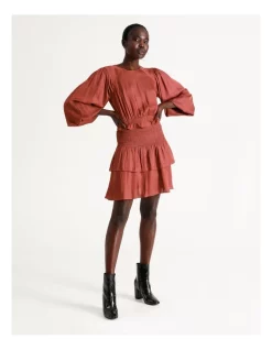 Cheap π Wayne Cooper Shirred Waist π Dress Copper β