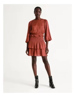 Cheap 🌟 Wayne Cooper Shirred Waist 👗 Dress Copper ⌛ -Cocktail-party-dresses Shop unnamed file 595