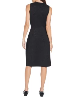 New 🛒 David Lawrence Christine Sleeveless Knit 👗 Dress In Black 🎉 -Cocktail-party-dresses Shop unnamed file 600