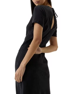 New 🔥 Third Form Paisley Bias Tee Midi 👗 Dress In Black 😍 -Cocktail-party-dresses Shop unnamed file 611