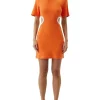 New 😍 Third Form Ring Around Tee 👗 Dress In Tangerine Orange 🔔 -Cocktail-party-dresses Shop unnamed file 629