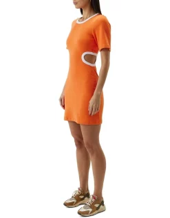 New 😍 Third Form Ring Around Tee 👗 Dress In Tangerine Orange 🔔 -Cocktail-party-dresses Shop unnamed file 630