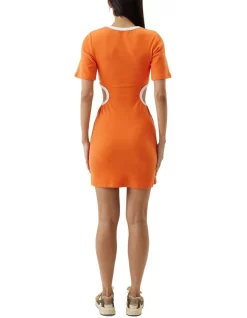 New 😍 Third Form Ring Around Tee 👗 Dress In Tangerine Orange 🔔 -Cocktail-party-dresses Shop unnamed file 631