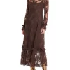 Cheapest 😍 Sass & Bide My Best Love Lace Maxi 👗 Dress In Brown ✔️ -Cocktail-party-dresses Shop unnamed file 639