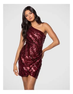 Discount ❤️ Pilgrim Tressi Mini 👗 Dress In Burgundy ✔️ -Cocktail-party-dresses Shop unnamed file 64