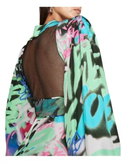 Best Pirce ⌛ Sass & Bide Graffiti Speaks Mini 👗 Dress Print ❤️ -Cocktail-party-dresses Shop unnamed file 654