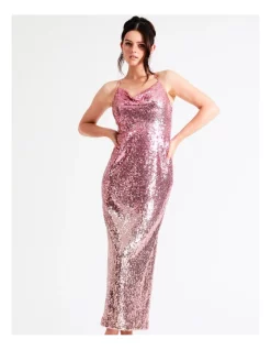 Wholesale ⭐ Collection Ombre Sequin Cowl Neck Gown In Pink 😀 -Cocktail-party-dresses Shop unnamed file 768