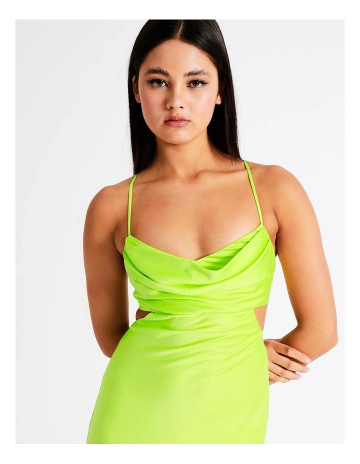 Best reviews of β¨ Miss Shop Recycled Cowl Cut Out Satin Slip Midi π Dress In Citrus π 4 Best reviews of β¨ Miss Shop Recycled Cowl Cut Out Satin Slip Midi π Dress In Citrus π - Image 2