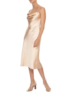 Best reviews of π Third Form Cross Back Bias Slip π Dress Rose Gold π―
